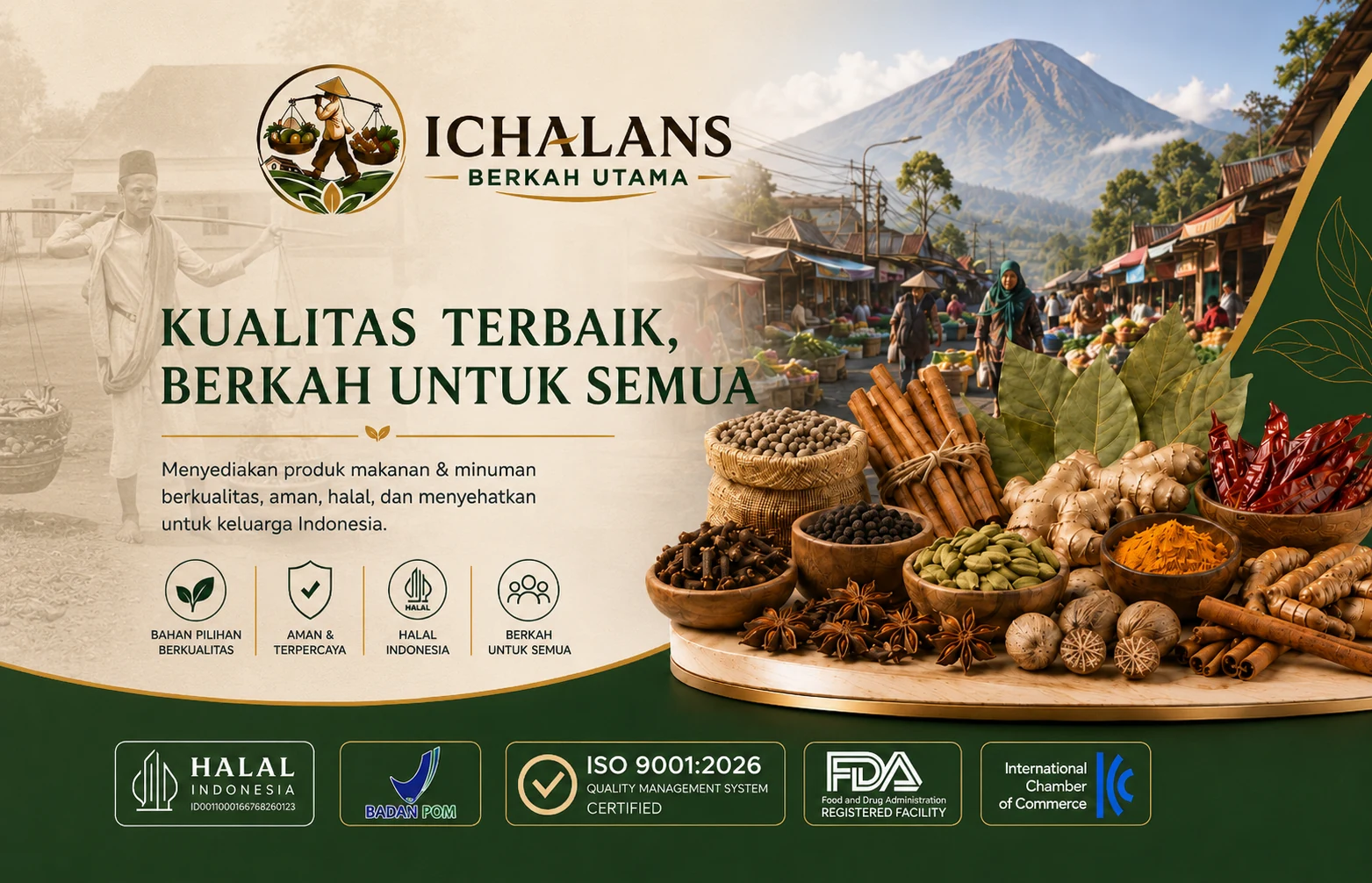 Ichalans Berkah Utama - Kualitas terbaik, berkah untuk semua